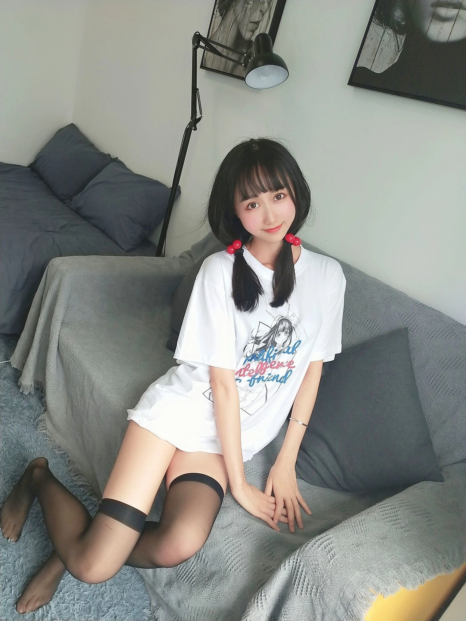 木绵绵OwO - NO.52 智能型彼女 T恤 3