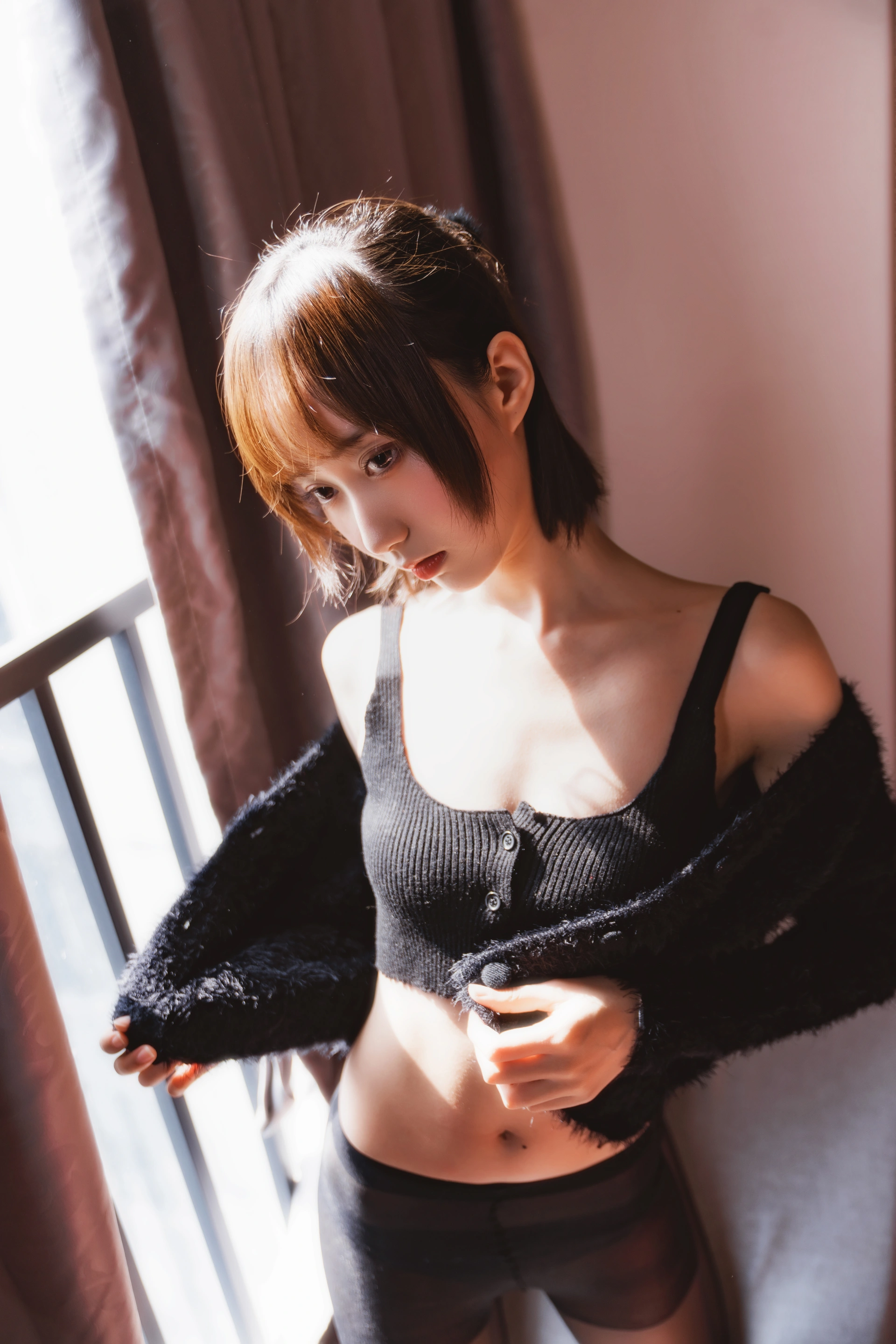 木绵绵OwO - NO.57 黑丝私房 3